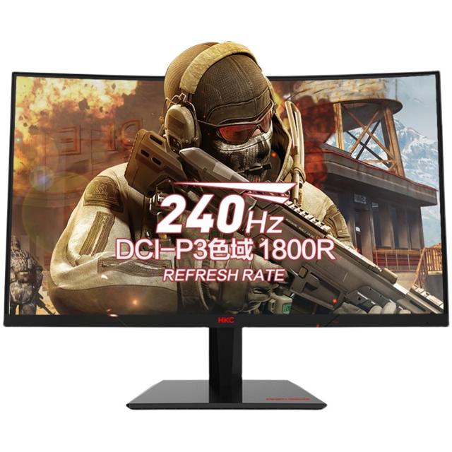 惠科（HKC） SG27C Plus 27英寸VA显示器（1920×1080，1800R、240Hz、1ms）
