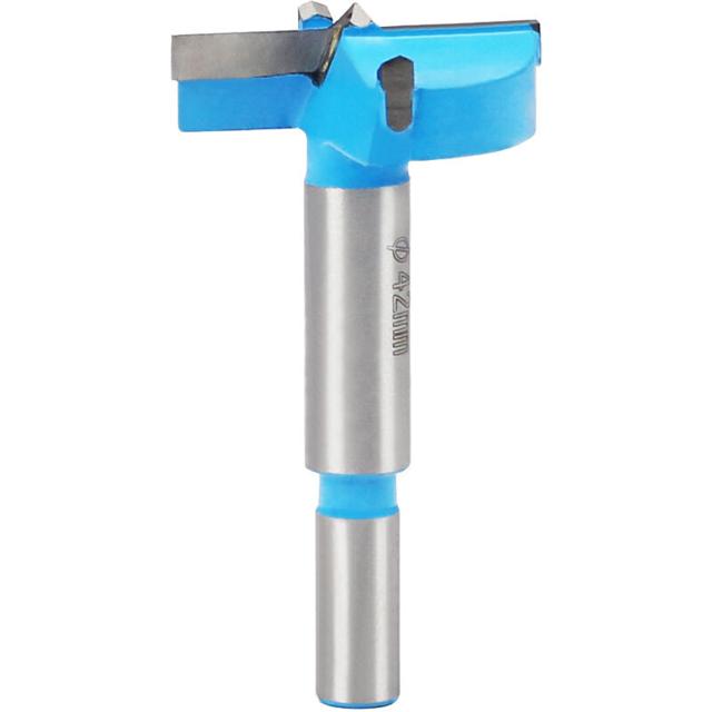 戴恩工具 开锁孔铰链木工开孔器35木门木头木板圆形合页柜门18加长打孔钻头
