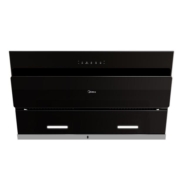 美的（Midea） J25抽油烟机家用厨房大吸力侧吸式自动清洗玻璃面板吸油烟机