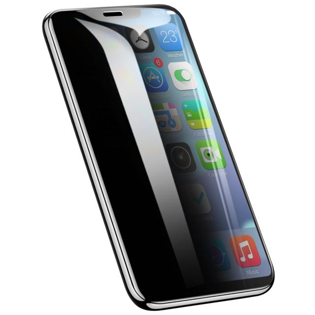 YINUO 以诺 苹果iPhonex防窥钢化膜12promax全屏iPoneX/12mini玻璃11pro手机6s/7/8Plus贴模IPxs/xr水凝xsma