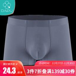 DAPU 大朴 60S莫代尔铜一片式男士内裤