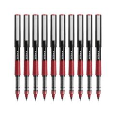 PLUS会员：ZEBRA 斑马牌 SX-60A5 拔帽中性笔 红色 0.5mm 10支装