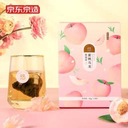 京东京造 蜜桃乌龙茶袋泡茶水果茶白桃乌龙 冷泡茶 15小袋