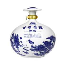 古井贡酒 青花大坛 50%vol 浓香型白酒 2500ml 坛装 
