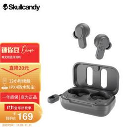 Skullcandy 骷髅头 DIME 迷你豆真无线蓝牙耳机 