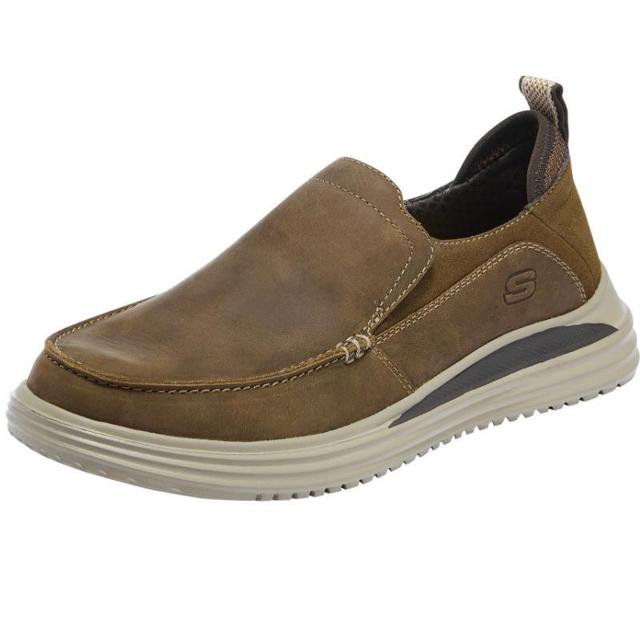 斯凯奇（SKECHERS） 204474 男士休闲皮鞋