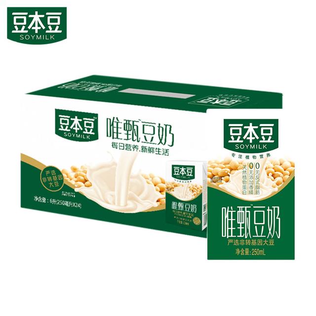 豆本豆 唯甄豆奶250ml*24盒