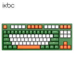 ikbc 探险版Z200 87键 机械键盘 绿色 ttc茶轴 