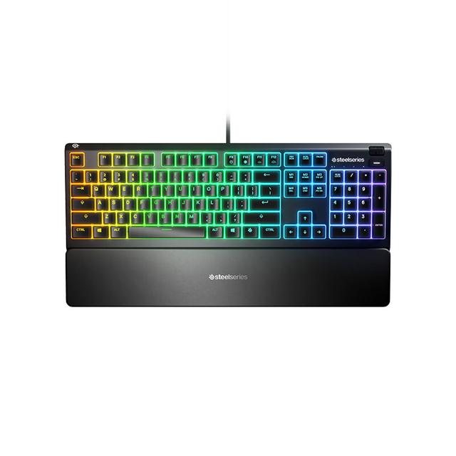 Steelseries 赛睿 赛睿（steelseries） SteelSeries赛睿Apex 3键盘有线电竞游戏全键无冲USB接口 RGB背光 