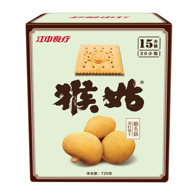 江中 猴头菇 苏打饼干 720g