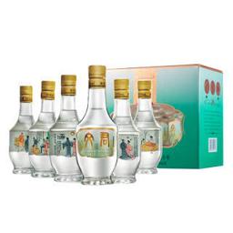 WENJUN 文君 酒情怀装 45度 礼盒装白酒 125ml*6 口感浓香型