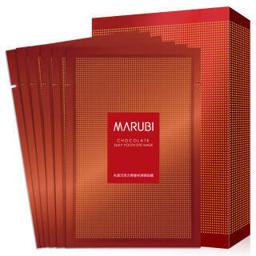 丸美（MARUBI） 眼膜贴淡化黑眼圈眼袋细纹巧克力青春丝滑眼贴膜女 眼贴膜6片