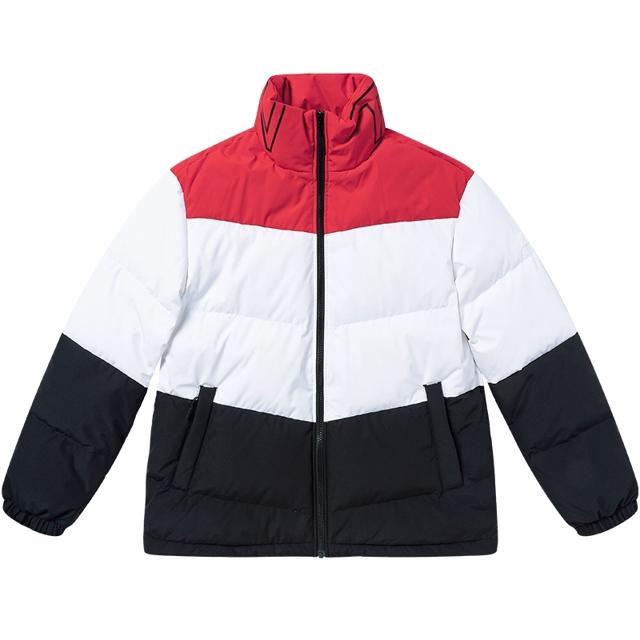 QIAODAN 乔丹 羽绒服男2021冬季新款男士短款加厚保暖立领运动上衣羽绒外套 
