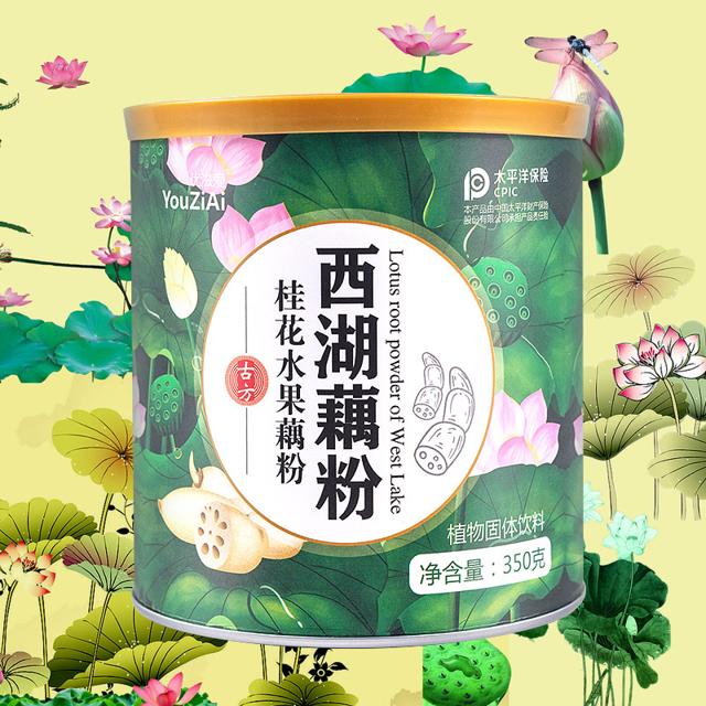 优滋爱 桂花水果藕粉 350g 