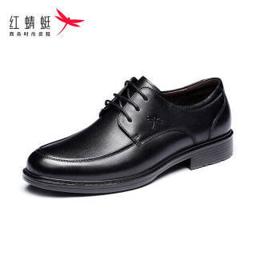 红蜻蜓 男士商务休闲鞋 WTA57121 黑色 40