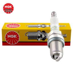 NGK 镍合金火花塞 BKR5EYA 2087四支装适用于丰田卡罗拉/威驰/普锐斯/花冠/陆地巡洋舰/威乐