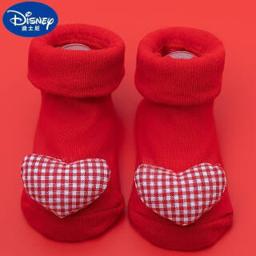 迪士尼（Disney） 秋冬婴儿纯棉地板袜