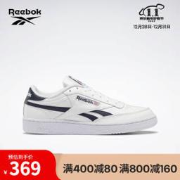 锐步（Reebok） 官方2021秋冬加绒保暖男鞋女鞋CLUB C H04168休闲板鞋 H04168 中国码39(25cm)