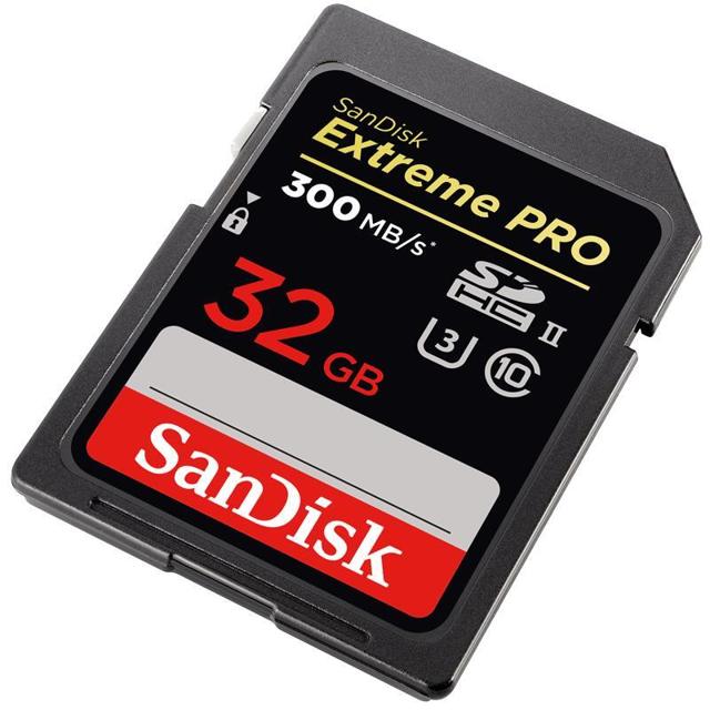 闪迪（SanDisk） 至尊超极速UHS-ll SD 存储卡 32G 相机内存卡闪存卡300MB/s