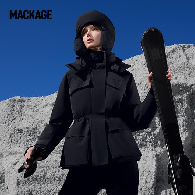 Mackage 滑雪系列-MACKAGE女士 ICLYN时尚短款滑雪羽绒服外套 21秋冬新品