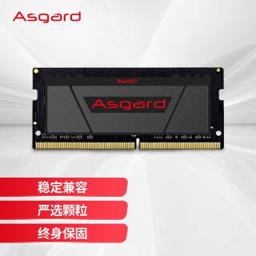 Asgard 阿斯加特 DDR4 3200MHz 笔记本内存 黑色 16GB
