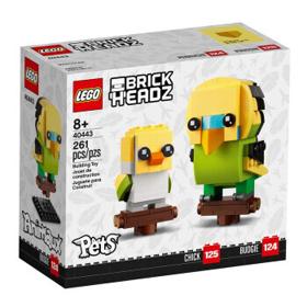 LEGO 乐高 40443 鹦鹉 积木拼搭儿童玩具方头仔系列