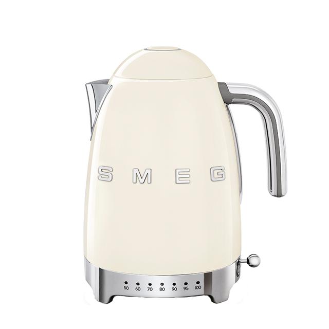 ￥1349包邮 Smeg 斯麦格 KLF04 复古温控恒温保温电热烧水壶