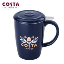 咖世家咖啡 T-Mug 陶瓷茶杯 415ml 皇室醇香蓝