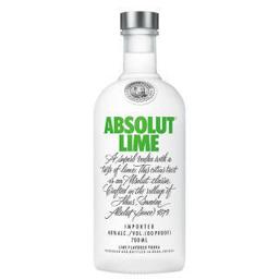 绝对伏特加 洋酒 青柠味 700ml 