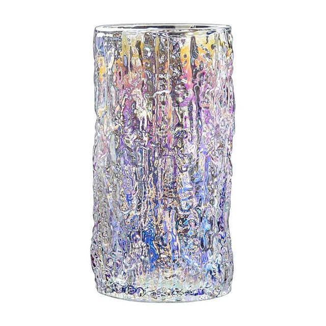曼薇 树纹冰川玻璃杯 透明款 300ml