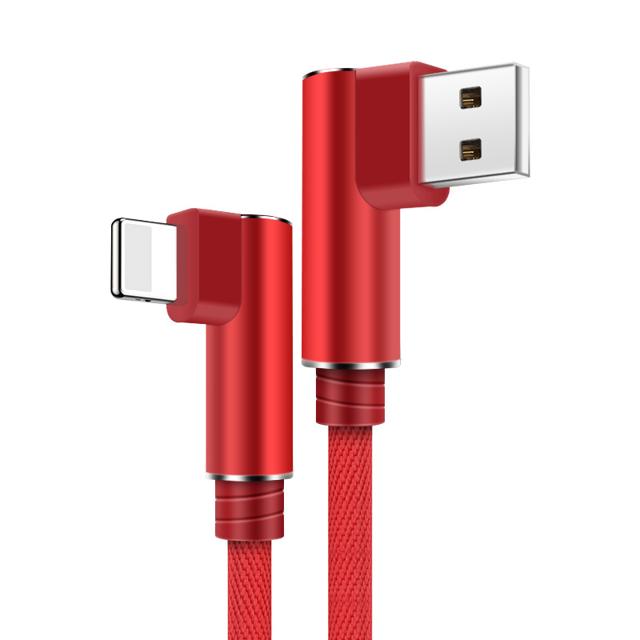 Nshi 能适 手游不挡手 适用苹果X数据线xs max快充iPhone6充电器线6s七5S弯头7plus加长P手机8X游戏加长ipad正品