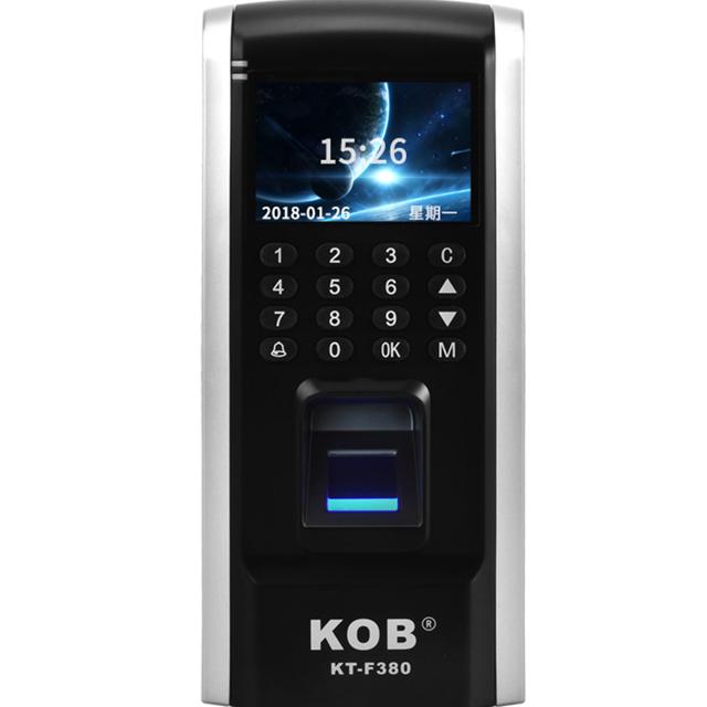 KOB动态人脸识别指纹门禁考勤打卡机一体智能门禁系统磁力锁套装