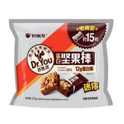 好丽友（Orion） orion 达特.优蛋白坚果棒 代餐棒 休闲零食 袋装375g