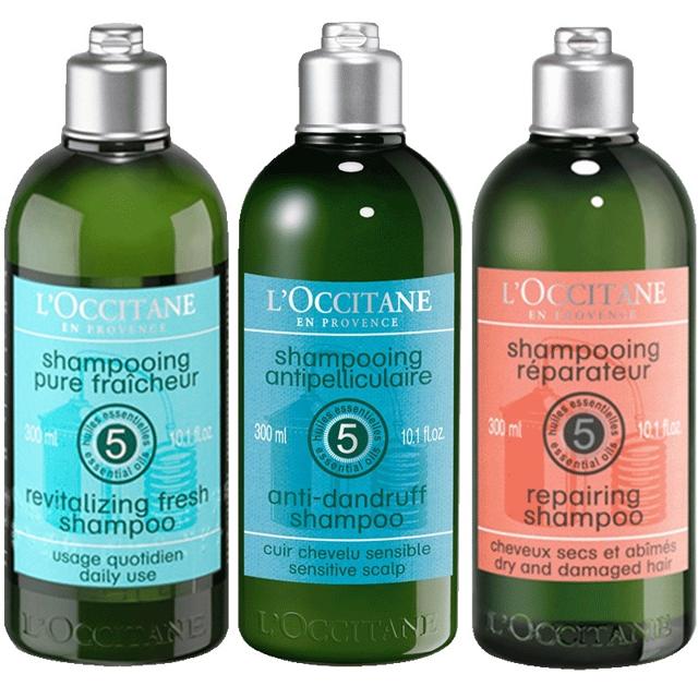 欧舒丹（L'OCCITANE） 洗发水草本修护氨基酸温和控油丰盈蓬松强韧防落发*官方