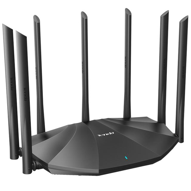Tenda 腾达 2100M无线路由器千兆端口家用穿墙高速wifi双频千兆路由穿墙王大功率智能5g光纤AC23
