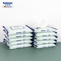 德国 安慕斯 手口专用 婴儿加厚湿巾 10抽*10包 一张即一条小毛巾 19.9元包邮