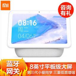 小米（MI） 小爱同学触屏音箱Pro 8 带屏智能音箱 白色