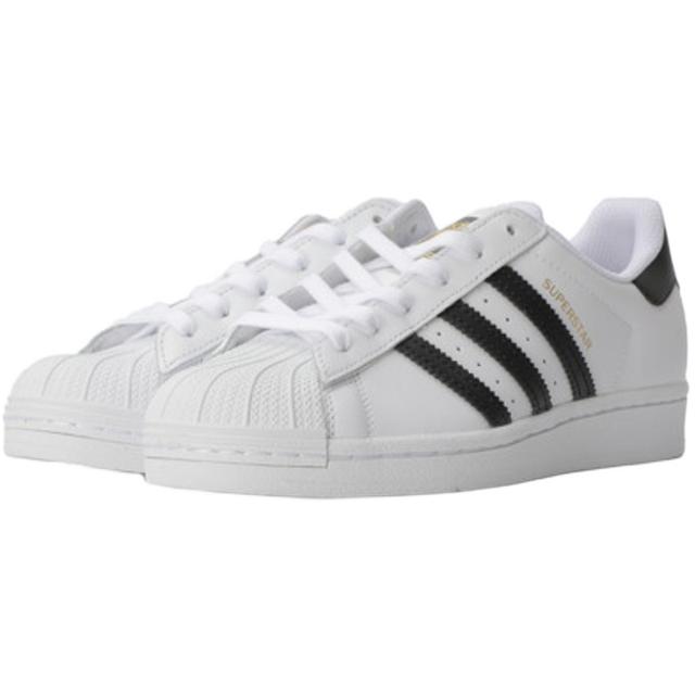 阿迪达斯（adidas） 天猫狂暑季：【直营】Adidas阿迪达斯三叶草潮人同款金标贝壳头情侣板鞋FU7712