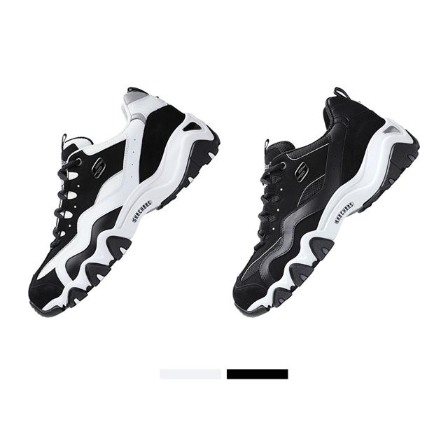 斯凯奇（SKECHERS） 666049 男士复古厚底熊猫鞋