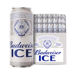 百威啤酒 冰啤 500ml*18听