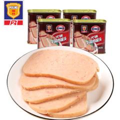 上海梅林 火锅午餐肉罐头 340g*4罐 34元包邮 小降5元