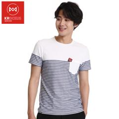 地球科学家 男防晒速干条纹T恤