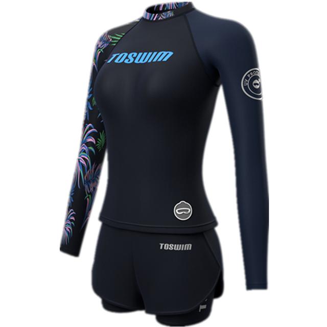 TOSWIM 拓胜 TS91121220 女士分体泳衣
