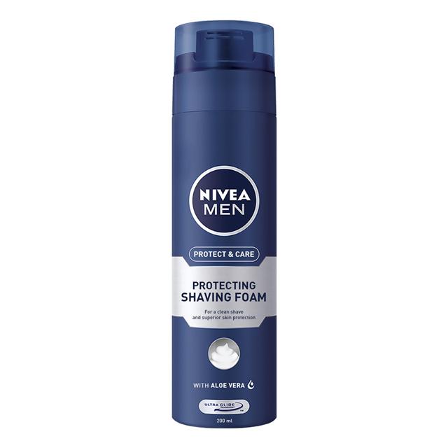 NIVEA MEN 妮维雅男士 男士刮胡泡 200ml*2瓶（赠 面膜1片）