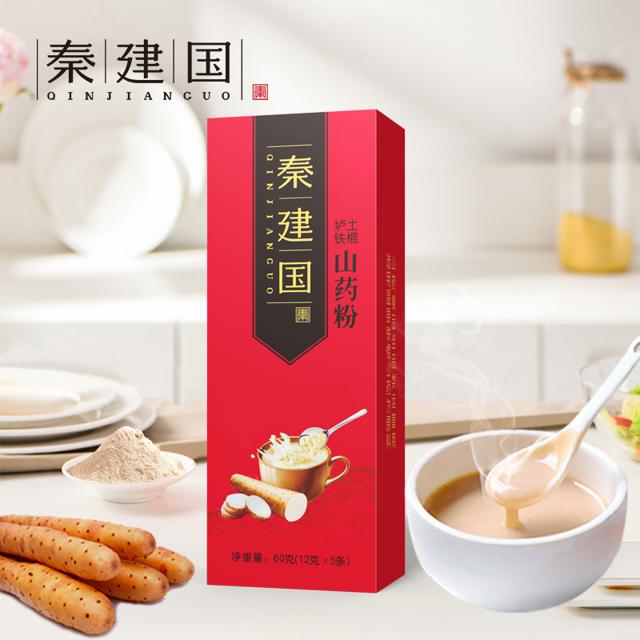 秦建国 山药粉即食铁棍山药粉60g 