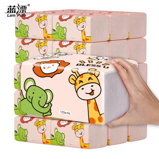 蓝漂大号抽纸400张*30包整箱