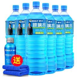 CHIEF 车仆 玻璃水0度2L 6瓶