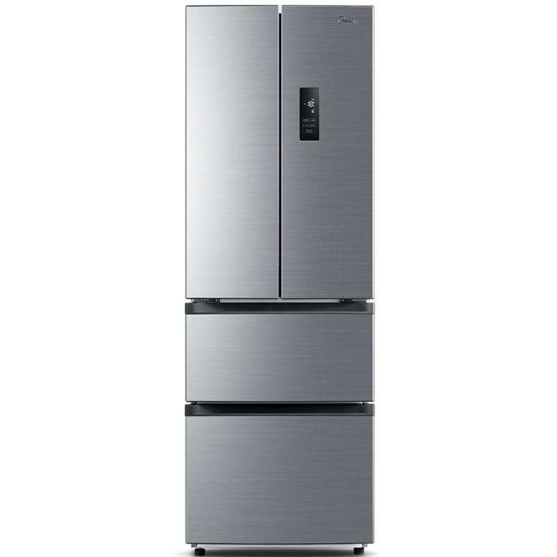 美的（Midea） 323L法式多门四门双门小尺寸小型风冷无霜变频一级家用电冰箱