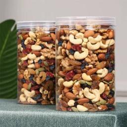 京东PLUS会员：幻食心味 每日坚果 2000g罐装 