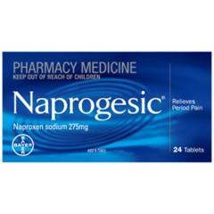 拜耳 Naprogesic 女性经期止痛小蓝片 24粒